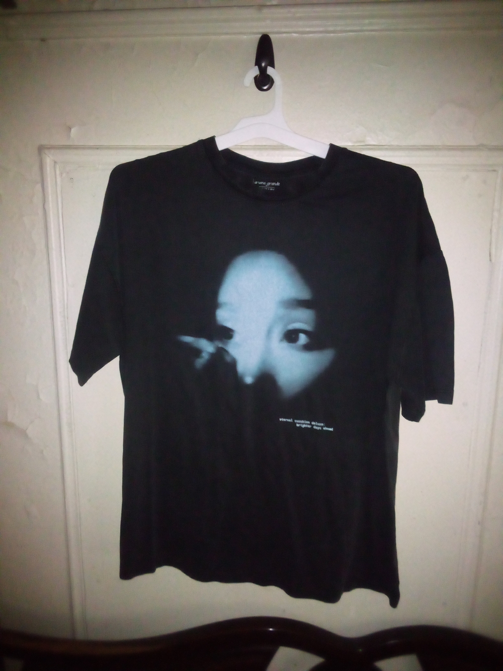 Ariana Grande T Shirt Size L Eternal Sunshine Primark Black Brand New With Tags